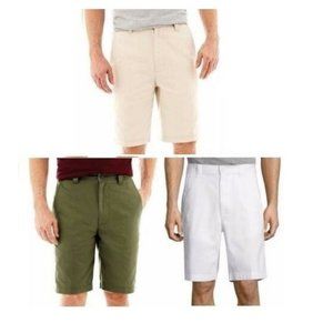 Men's Shorts St John's Bay Legacy Flat Front size 40, 44 NEW